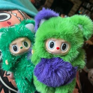 CLEARANCE Authentic Labubu Joker Duo with Upgraded Eyes and Fur